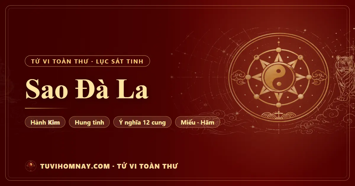 Sao Đà La — Tử vi toàn thư