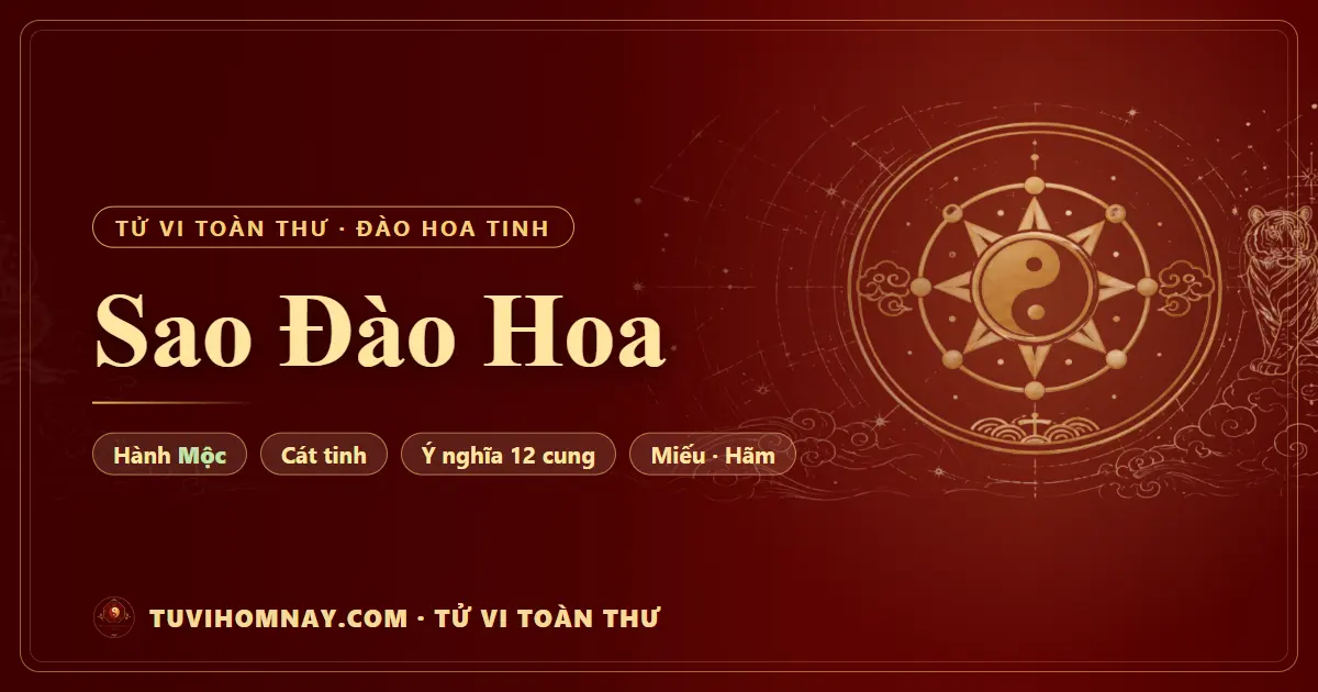 Sao Đào Hoa — Tử vi toàn thư