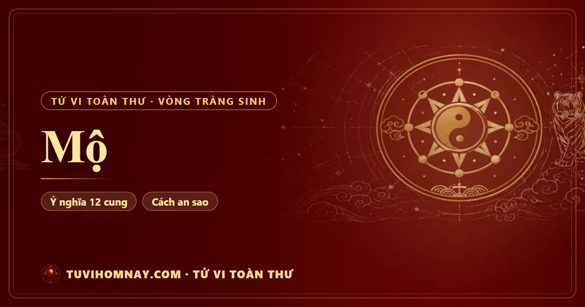 Mộ — Tử vi toàn thư