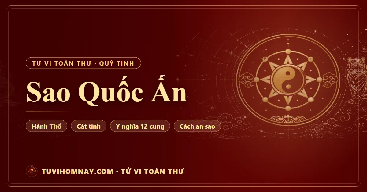Sao Quốc Ấn — Tử vi toàn thư