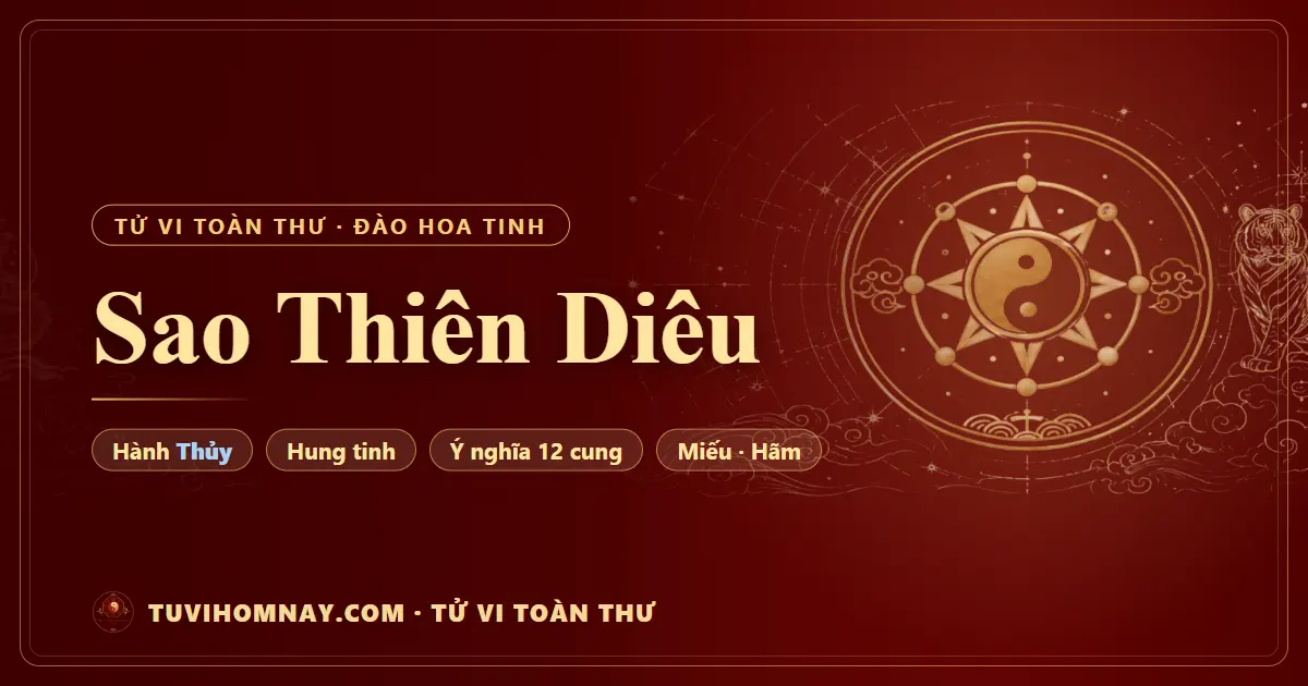 Sao Thiên Diêu — Tử vi toàn thư