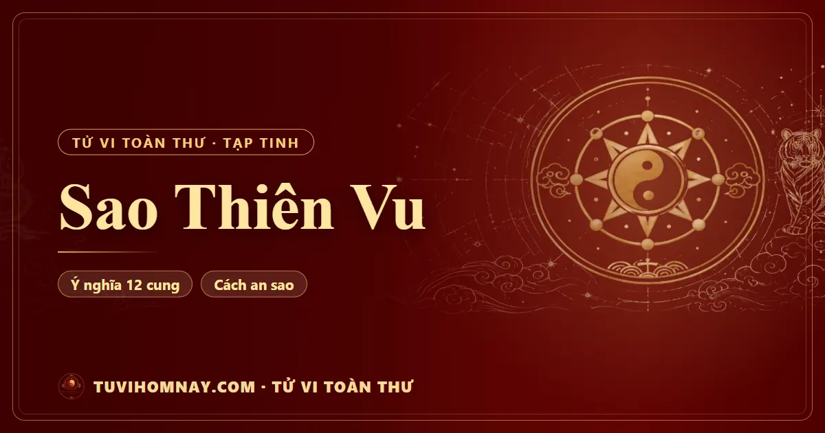 Sao Thiên Vu — Tử vi toàn thư