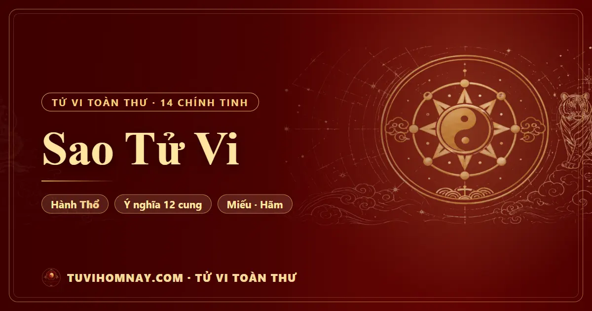 Sao Tử Vi — Tử vi toàn thư