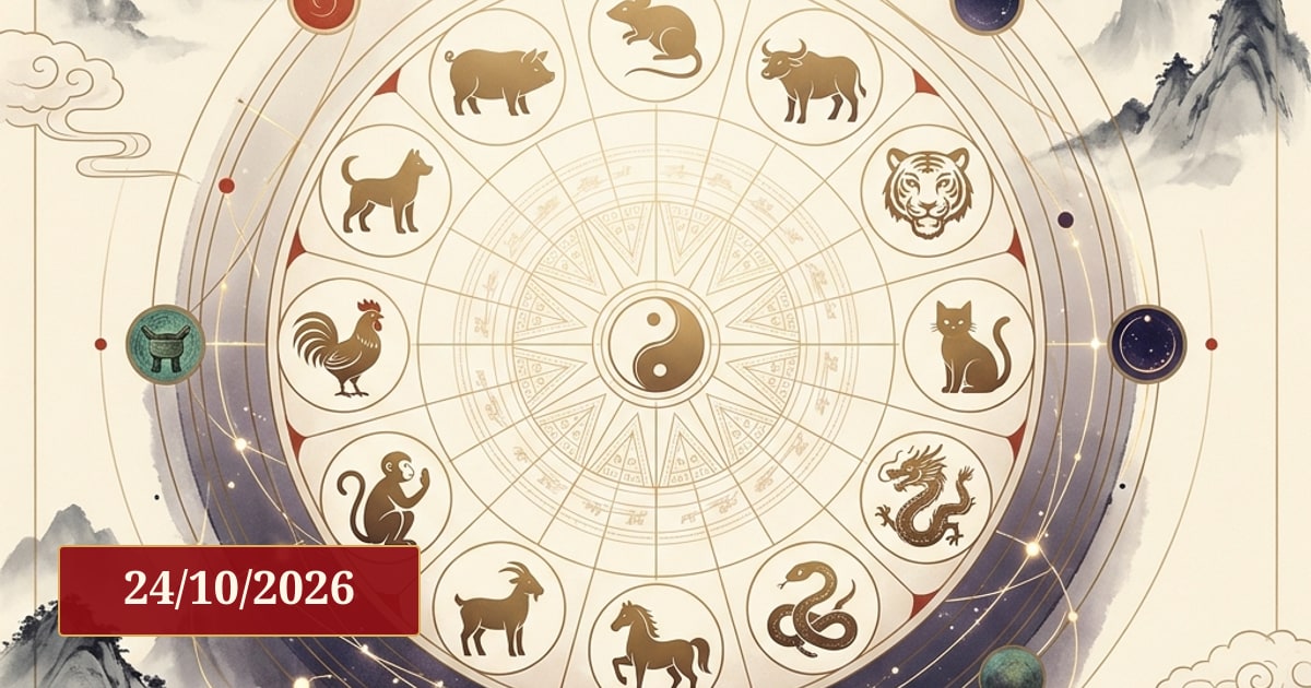 Tử vi hàng ngày 12 con giáp 24/10/2026
