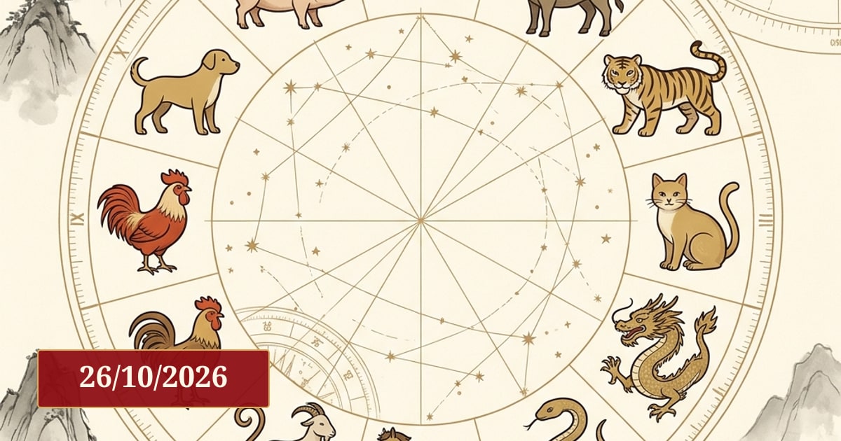 Tử vi hàng ngày 12 con giáp 26/10/2026